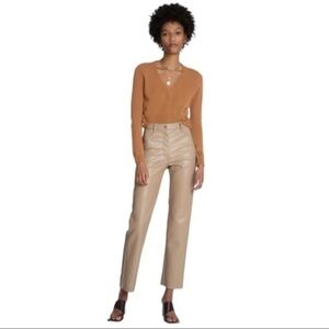 Cashmere Sweater Madison Studio Shawl Collar Cable Knit Camel Womens Size Medium